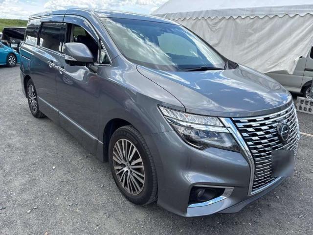 Ref:AUX-24156222 NISSAN ELGRAND 2021 1 2021 Nissan Elgrand gray gasoline used car Japan export