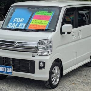 2020 Suzuki Every Wagon white gasoline used car Japan export