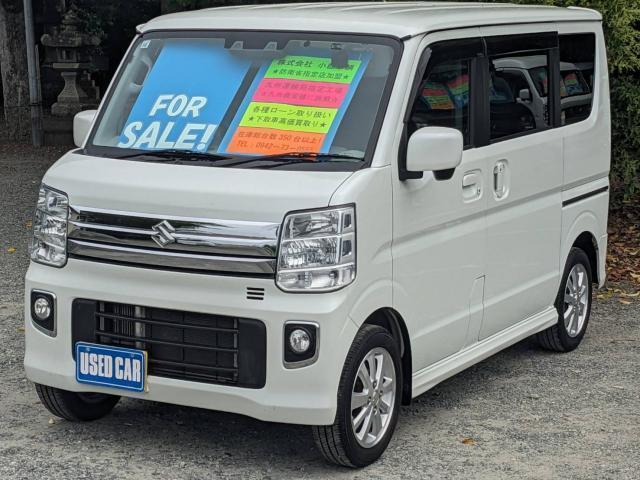 Ref:AUX-24157943 SUZUKI EVERY WAGON 2020 1 2020 Suzuki Every Wagon white gasoline used car Japan export