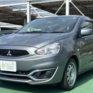 2019 Mitsubishi Mirage gray gasoline used car Japan export