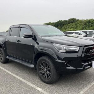 2022 Toyota Hilux black diesel used car Japan export