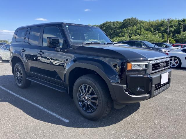 Ref:AUX-24160310 TOYOTA LAND CRUISER 250 2025 1 2025 Toyota Land Cruiser 250 black diesel used car Japan export