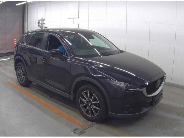 Ref:AUX-24160316 MAZDA CX-5 2017 1 2017 Mazda Cx-5 black gasoline used car Japan export