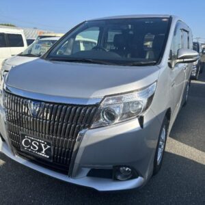2015 Toyota Esquire silver hybrid used car Japan export