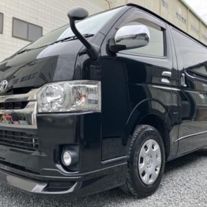 2018 Toyota Regius Ace Van black diesel used car Japan export