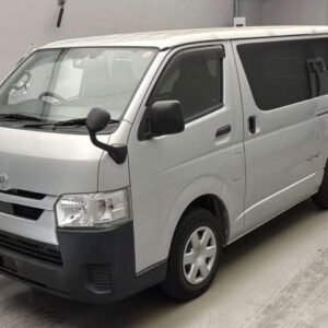 2020 Toyota Hiace Van silver gasoline used car Japan export