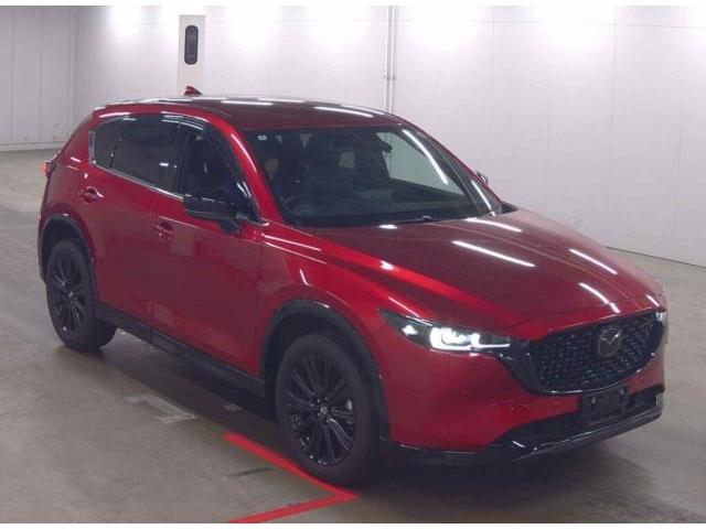 Ref:AUX-24160664 MAZDA CX-5 2022 1 2022 Mazda Cx-5 red diesel used car Japan export