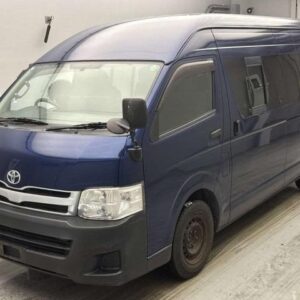 2013 Toyota Hiace Commuter blue gasoline used car Japan export