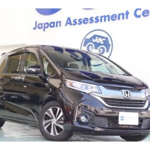 2017 Honda Freed black gasoline used car Japan export