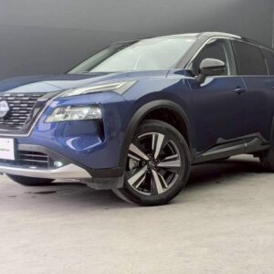 2023 Nissan X-Trail blue gasoline used car Japan export