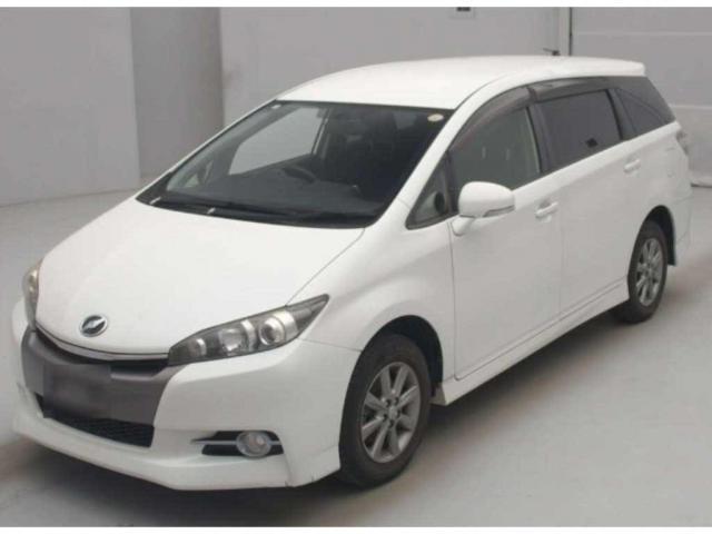 Ref:AUX-24161161 TOYOTA WISH 2014 1 2014 Toyota Wish pearl gasoline used car Japan export
