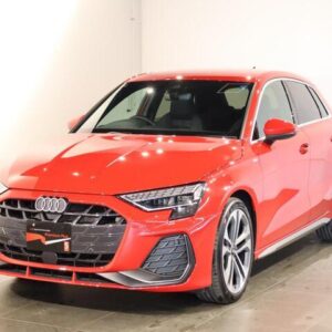 2025 Audi A3 red hybrid used car Japan export