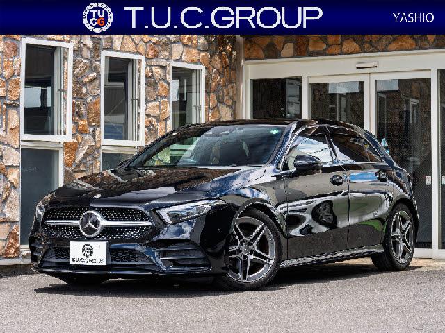 Ref:AUX-24165302 MERCEDES BENZ A-CLASS 2019 1 2019 Mercedes Benz A-Class black gasoline used car Japan export