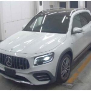 2021 Mercedes Amg Glb white gasoline used car Japan export