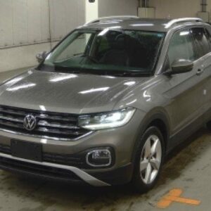 2021 Volkswagen T-Cross gray gasoline used car Japan export