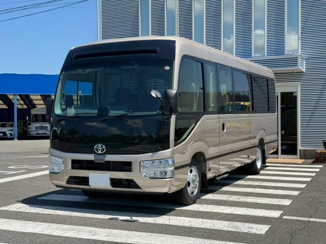 Ref:AUX-24170010 TOYOTA COASTER 2026 1 2026 Toyota Coaster gold diesel used car Japan export