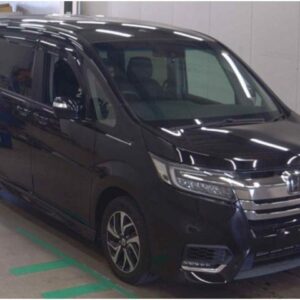 2018 Honda Stepwagon Spada black gasoline used car Japan export