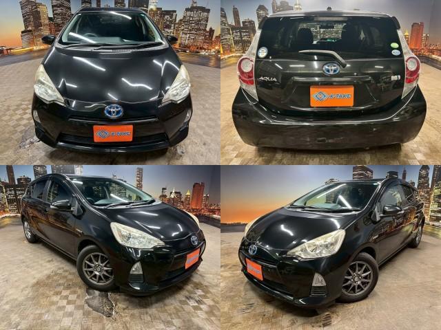 Ref:AUX-24177161 TOYOTA AQUA 2013 1 2013 Toyota Aqua black gasoline used car Japan export