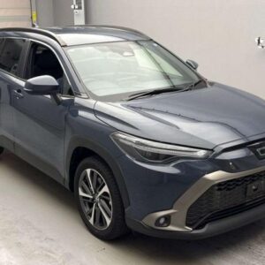 2024 Toyota Corolla Cross gray gasoline used car Japan export