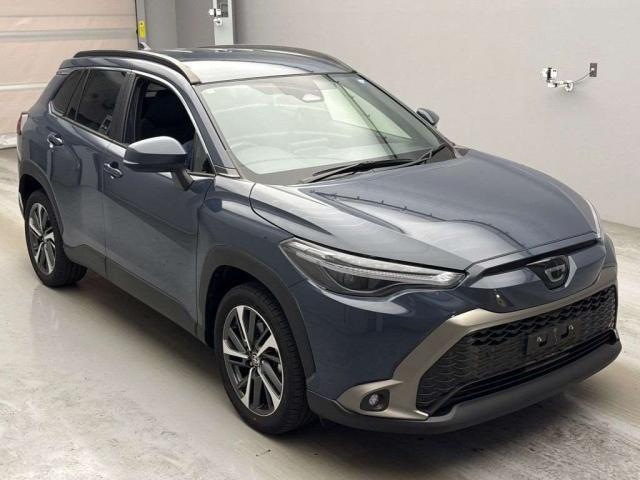 Ref:AUX-24179295 TOYOTA COROLLA CROSS 2024 1 2024 Toyota Corolla Cross gray gasoline used car Japan export