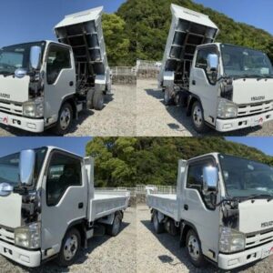 2010 Isuzu Elf Truck white diesel used car Japan export