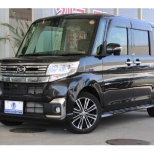 2017 Daihatsu Tanto black gasoline used car Japan export