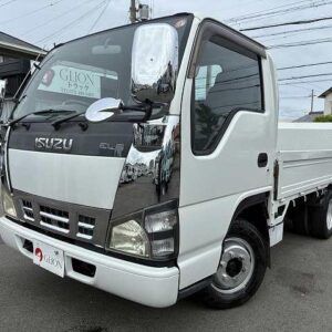 2006 Isuzu Elf Truck white diesel used car Japan export