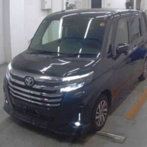 2021 Toyota Roomy black gasoline used car Japan export