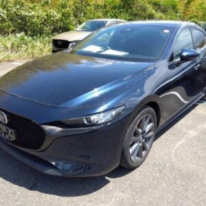 2023 Mazda Mazda3 Fastback blue gasoline used car Japan export