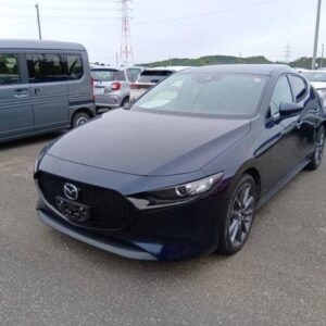 2023 Mazda Mazda3 Fastback blue gasoline used car Japan export