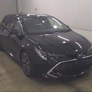 2021 Toyota Corollasport black gasoline used car Japan export