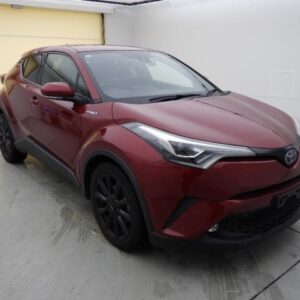 2019 Toyota C-Hr red gasoline used car Japan export