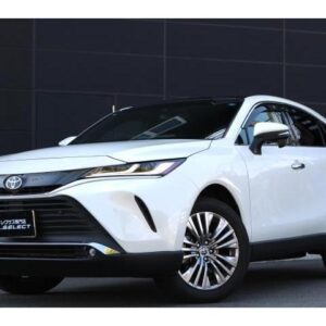2021 Toyota Harrier pearl gasoline used car Japan export