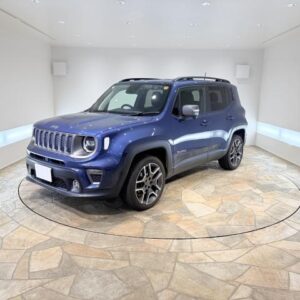 2020 Chrysler Jeep Jeep Renegade blue gasoline used car Japan export