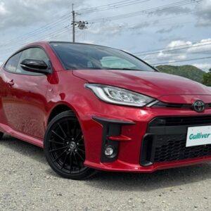 2021 Toyota Gr Yaris red gasoline used car Japan export