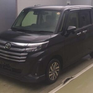 2023 Toyota Roomy black gasoline used car Japan export