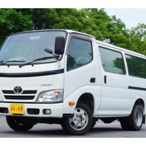2015 Toyota Dyna Route Van white diesel used car Japan export