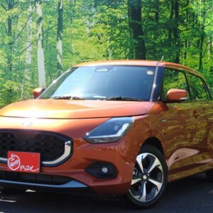 2025 Suzuki Swift orange hybrid used car Japan export