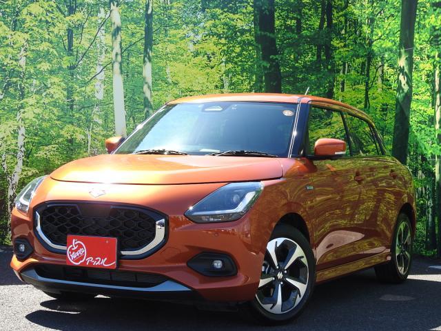 Ref:AUX-24185084 SUZUKI SWIFT 2025 1 2025 Suzuki Swift orange hybrid used car Japan export