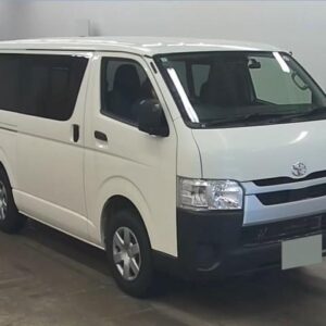 2022 Toyota Hiace Van white diesel used car Japan export