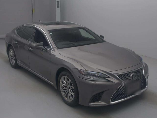 Ref:AUX-24185209 LEXUS LS 2018 1 2018 Lexus Ls gray hybrid used car Japan export