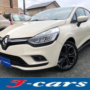2017 Renault Lutecia white gasoline used car Japan export