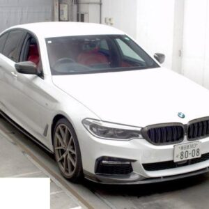 2017 Bmw 5 Series white gasoline used car Japan export