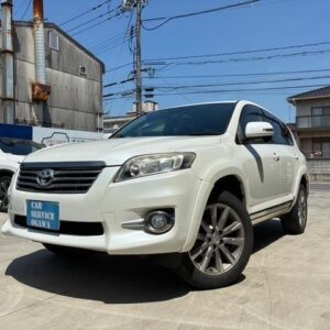 2013 Toyota Vanguard pearl gasoline used car Japan export