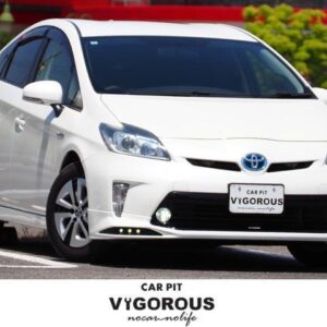 2014 Toyota Prius white gasoline used car Japan export