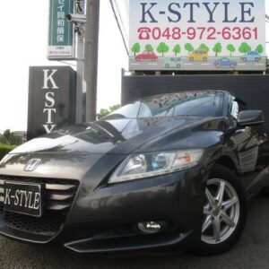 2010 Honda Cr-Z gray hybrid used car Japan export
