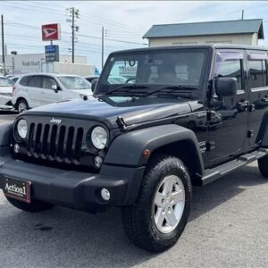 2015 Chrysler Jeep Jeep Wrangler Unlimited black gasoline used car Japan export