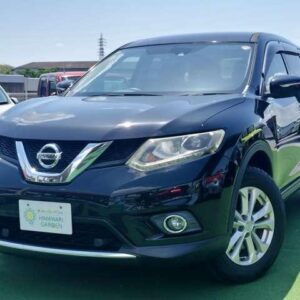 2014 Nissan X-Trail black gasoline used car Japan export