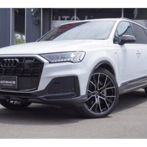 2023 Audi Q7 white diesel used car Japan export