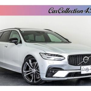 2021 Volvo V90 silver hybrid used car Japan export